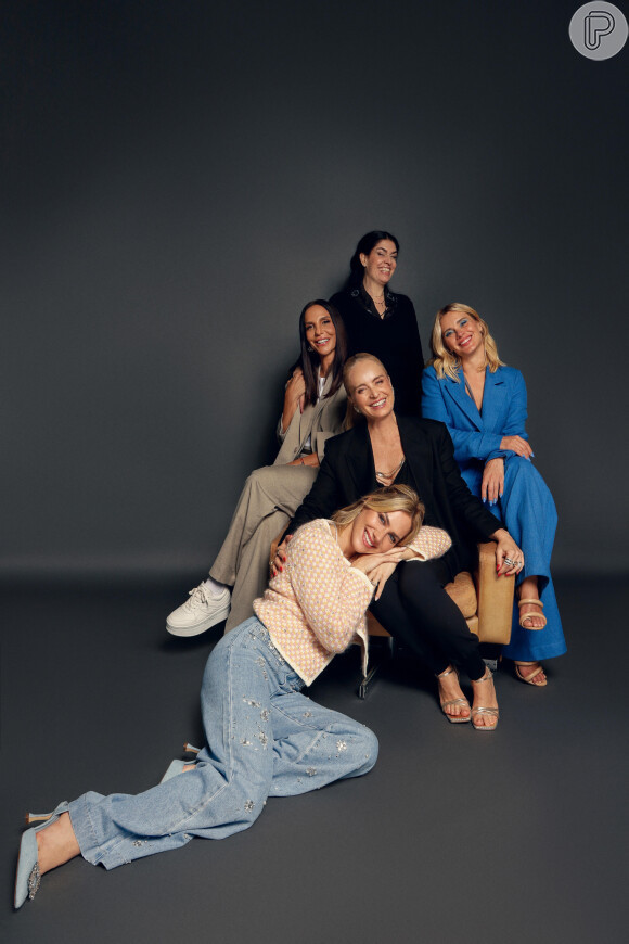 Angelica recebe Ivete Sangalo, Giovanna Ewbank, Carolina Dieckmann e Paula Lavigne em episódio de 'Angelica: 50 & Tanto'