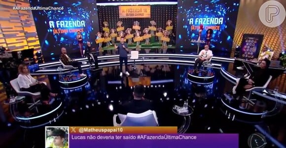 'A Fazenda 2023': apesar de ter desistido do reality, Lucas Souza teve a chance de participar do 'Hora do Faro'
