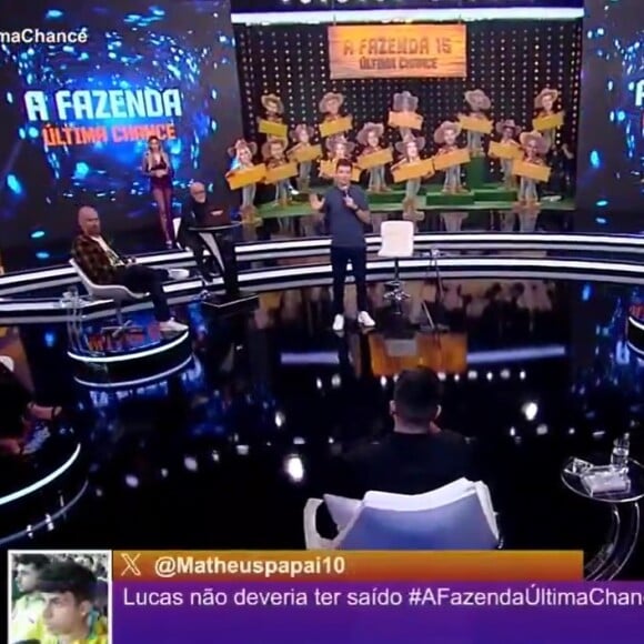 'A Fazenda 2023': apesar de ter desistido do reality, Lucas Souza teve a chance de participar do 'Hora do Faro'