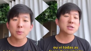 Pyong Lee rebate acusação de violência doméstica da ex-mulher Sammy e manda recado: 'Ficam apontando o dedo'