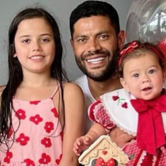 Hulk e Camila Ângelo são pais de Zaya, de um ano