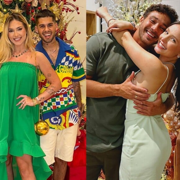 Grandonas sem medo? 7 Famosas que usaram look verde ao invés de vermelho no Natal e desafiam superstição de gravidez