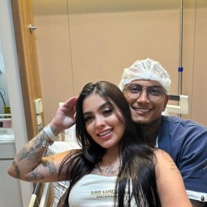 MC Mirella deu à luz, na tarde desta terça-feira (26), a primeira filha, Serena, fruto do relacionamento com o cantor Dynho Alves
