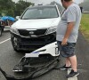 Roberta Miranda exibiu estado do carro de anônimo após colisão