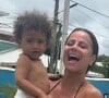 Filho de Viviane Araujo é alvo de críticas após fotos postadas pela atriz