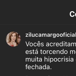 Zilu se manifestou sobre apoio de Graciele Lacerda a Wanessa Camargo