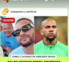 Luana Piovani detonou a notícia de que pai de Neymar tentou ajudar a tirar Daniel Alves da prisão: 'Máfia'