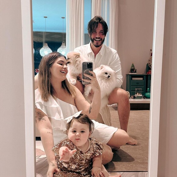 Viih Tube e Eliezer, ex-BBBs, formaram uma família antes do nascimento de Lua