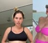 Pouco mais de um mês do fim da gestaçõa, Bárbara Evans publicou um vídeo mostrando a realidade do seu corpo