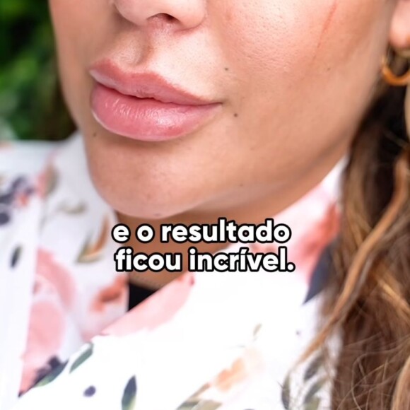 Resultado da sobrancelha de Rafaella Santos dividiu opiniões na internet e acabou em críticas