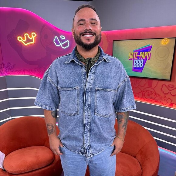 Ed Gama apresenta o 'Bate-papo BBB' junto com Thais Fersoza