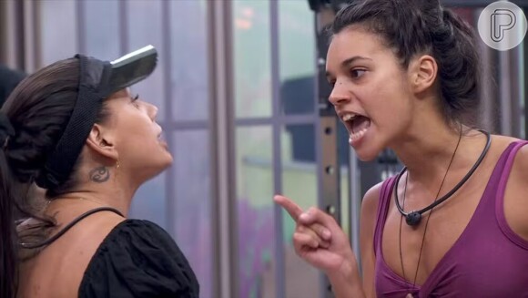 Fernanda e Alane discutem feio na academia e saem aos gritos no 'BBB 24'