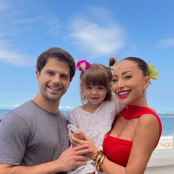 Sabrina Sato e Duda Nagle são pais da pequena Zoe, nascida em 2018; ator e apresentadora se separaram em 2023