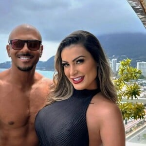 Andressa Urach assumiu namoro com Lucas Ferraz, modelo de vídeos pornô