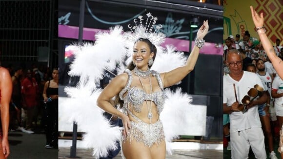 Como será a fantasia de Paolla Oliveira no Carnaval 2024? Corpo real foi valorizado pela atriz em looks sensuais e transparentes nos ensaios para Sapucaí. Fotos!