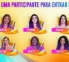 Thalyta competia com mais cinco mulheres para entrar no 'BBB 24'