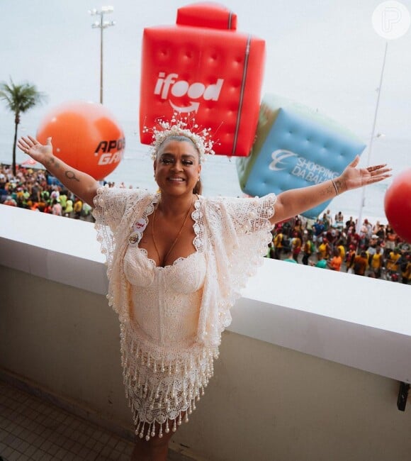 Preta Gil curtiu o seu primeiro Carnaval após ser curada de um câncer no intestino no final do ano passado