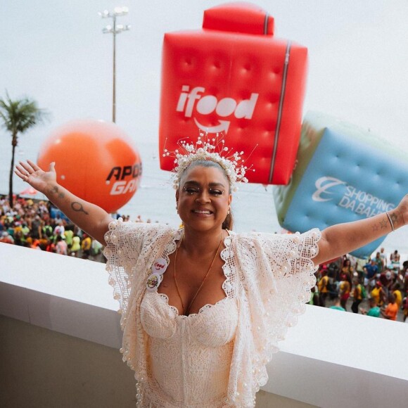 Preta Gil curtiu o seu primeiro Carnaval após ser curada de um câncer no intestino no final do ano passado