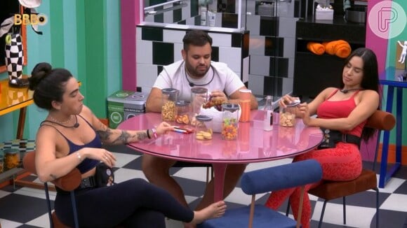 Giovanna, Michel e Isabelle conversaram com Rodriguinho sobre Wanessa Camargo no 'BBB 24'