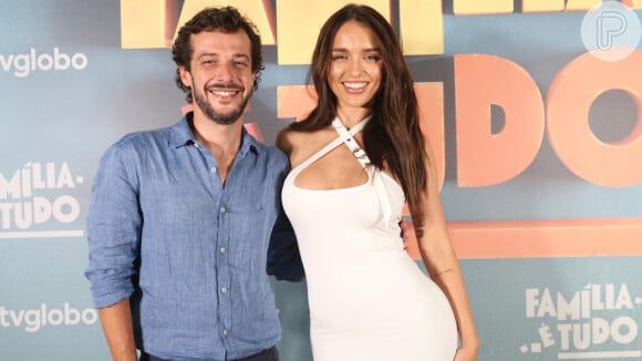 Rafa Kalimann exalta parceria de Jayme Matarazzo em sua estreia nas novelas com vilã de 'Família é Tudo': 'Me disse, 'se joga, se divirta''
