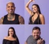 Rodriguinho, Fernanda, Giovanna e Michel foram escolhidos ao Na Mira da Líder no 'BBB 24'