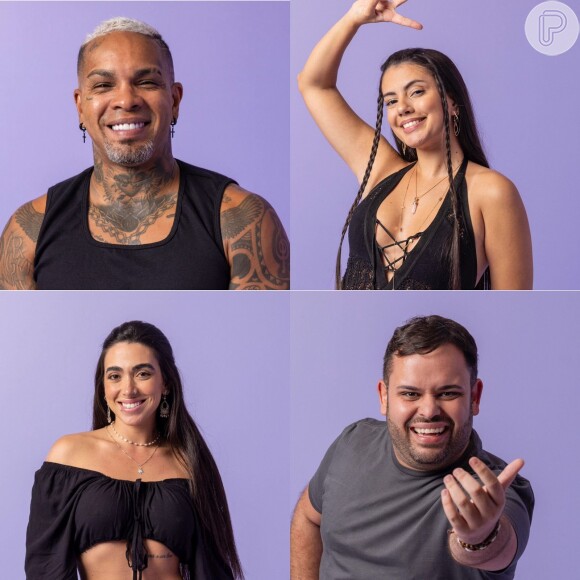 Rodriguinho, Fernanda, Giovanna e Michel foram escolhidos ao Na Mira da Líder no 'BBB 24'