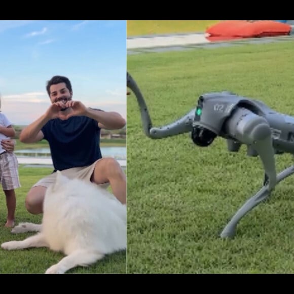 Cachorro-robô de Alok: DJ causa polêmica na web em vídeo com família; 'novo integrante' custa uma fortuna; saiba preço!