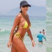 Deborah Secco de biquíni fio-dental: o que a atriz come na praia para manter o corpo turbinado e curvas em dia? Segredo é inacreditável!