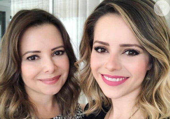 Sandy e Noely Pereira: mãe e filha têm apenas 22 anos de diferença