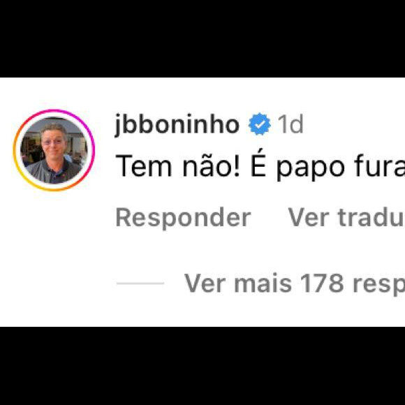 Boninho sobre polêmica de Jojo Todynho: 'Tem não! É papo furado! Não existe isso'