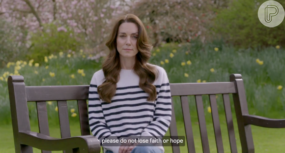 No vídeo, Kate Middleton atribui seu sumiço à descoberta de um câncer, não especificado, depois de sua cirurgia abdominal