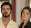 Eliana (Sophie Charlotte) e José Venâncio (Rodrigo Simas) discutem na fazenda por causa de divórcio na novela Renascer