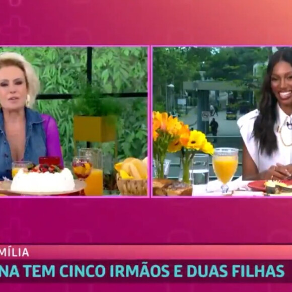 Ana Maria Braga pede imagens da África em entrevista com Tina no 'Mais Você' e produção coloca imagens de fome e pobreza