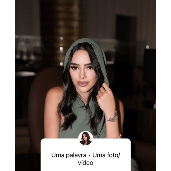 Bruna Biancardi fez uma trend com seus fãs no Instagram na última quarta-feira (03)