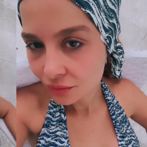 Maiara: após preocupar fãs com costelas aparentes, cantora volta a mostrar corpo em traje de banho e exibe virilha lisinha