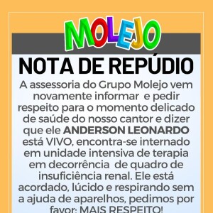 O que aconteceu com Anderson Leonardo, do Molejo? Cantor, internado com câncer, é vítima de fake news em 8 de abril de 2024