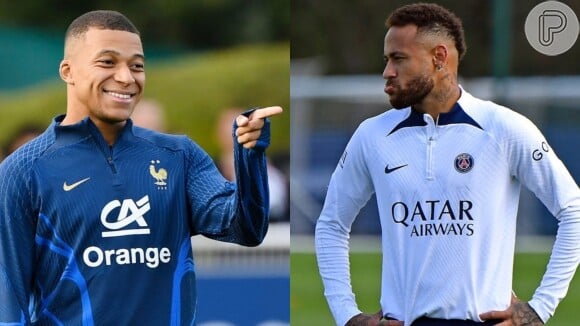 Neymar reage a post nas redes sociais exaltando Mbappé