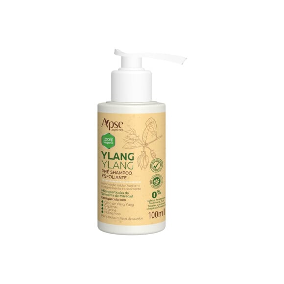 Pré Shampoo Esfoliante Ylang Ylang, Apse Cosmetics