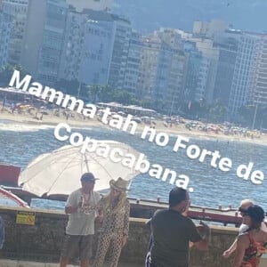 Nesta quarta-feira (01) passou a circular a informação de que Madonna teria supostamente sido flagrada passeando pelo Forte de Copacabana, no Rio de Janeiro 