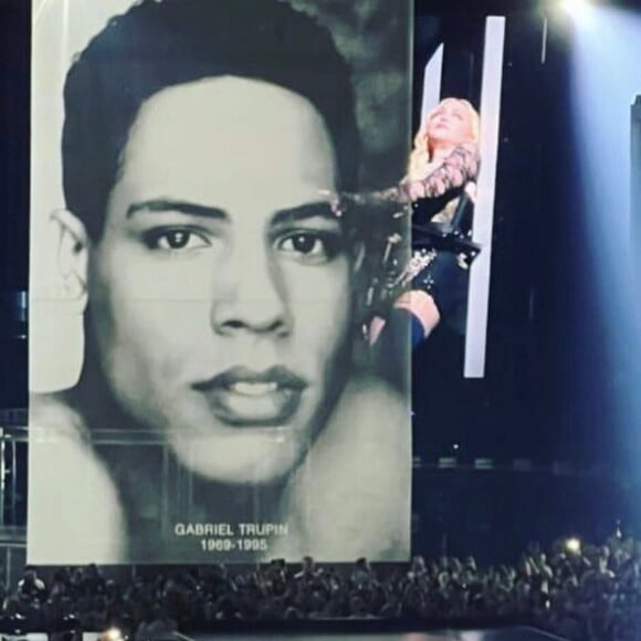 Gabriel Trupin faleceu em 1995 e Madonna o homenageou na 'The Celebration Tour'