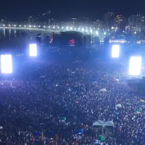 Mais de 1 milhão de pessoas foram assistir ao show de Madonna em Copacabana