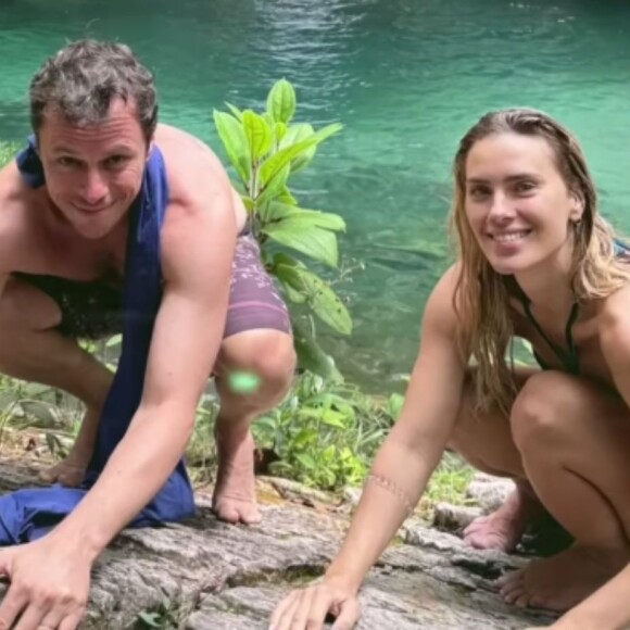 Carolina Dieckmann posta fotos raras com marido em comemoração aos 17 anos de casamento