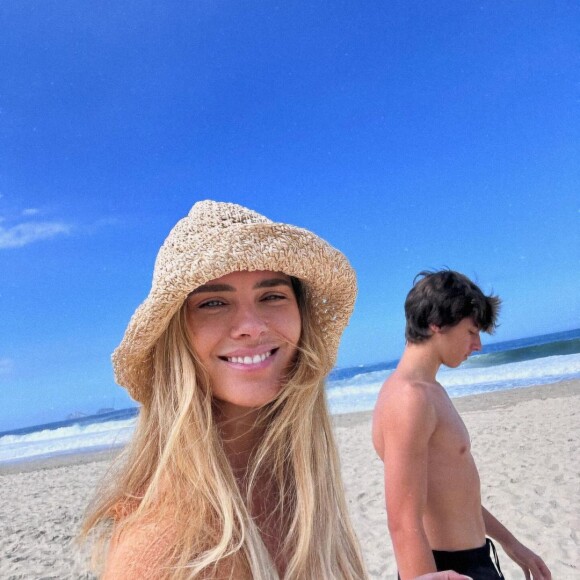 Carolina Dieckmann e Tiago Worcman são pais de José Worcman, filho caçula da atriz