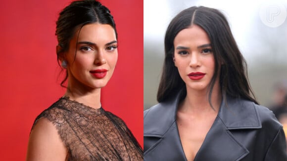 Kendall Jenner é comparada com Bruna Marquezine por causa de look no MET Gala 2024