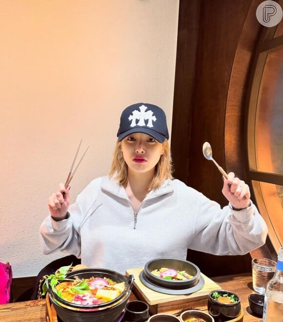 Hyuna se alimentava apenas com um kimbap, um sushi coreano, durante todo o dia