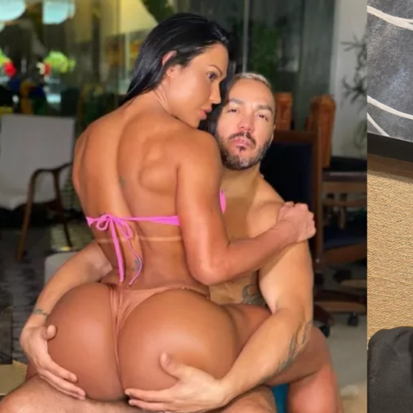 'Um trisal, uma suruba': a resposta de Gracyanne Barbosa sobre suposto sexo a três com Belo e Adriano Imperador
