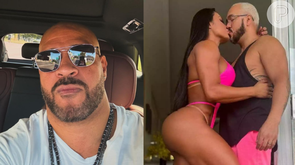 Gracyanne Barbosa e Belo fizeram sexo a três com Adriano Imperador? Foi o que o colunista Bruno Di Simone, integrante do programa 'Geral do Povo', da RedeTV!, afirmou