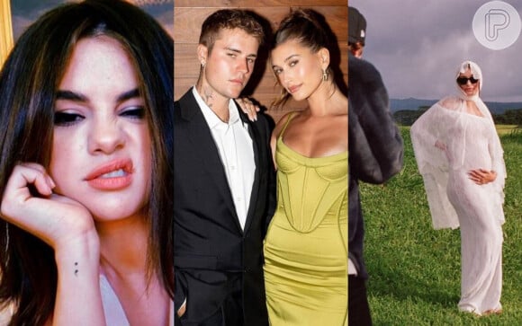 Selena Gomez alfinetou Justin Bieber e Hailey? Após anúncio da gravidez, cantora posta foto com namorado e web especula