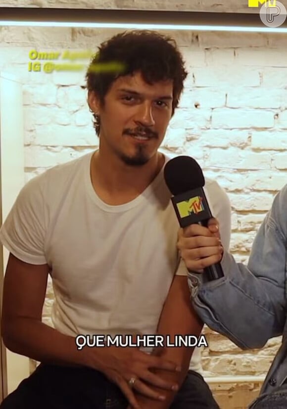 Omar Apollo chamou Bruna Marquezine de 'linda' após show do Lollapalooza