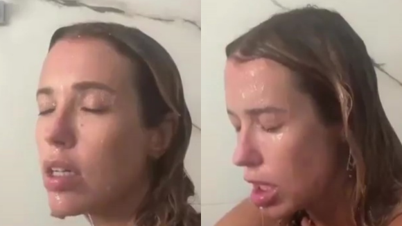 Chateada! Juliana Didone reprova memes após fazer poema no chuveiro sobre enchente no RS: 'Eu fico constrangida'